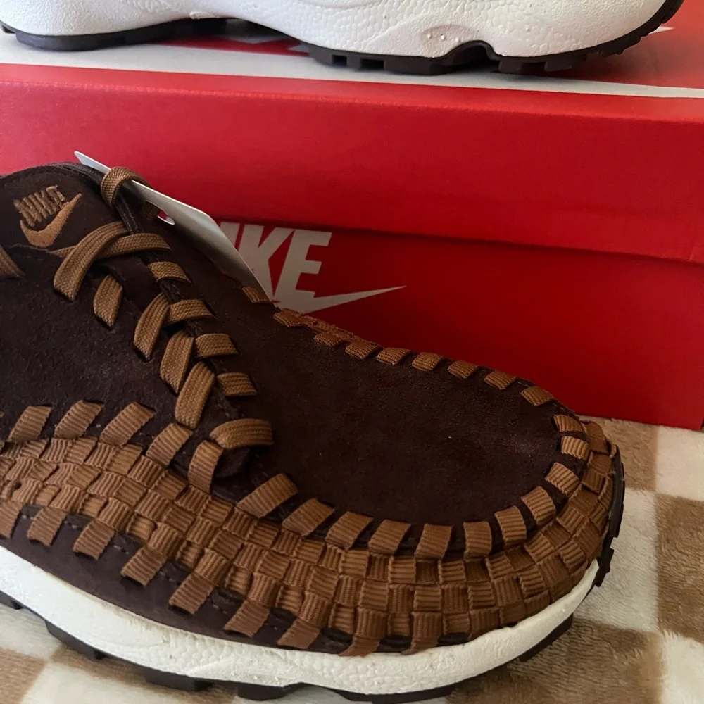 Nike Air Footscape Woven Sneakers Brown FB1959-200 Women’s Size 7.5 BNIB - Picture 5 of 14
